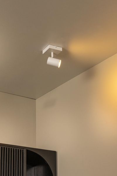 Lucide AMIGO - Ceiling spotlight - 1xGU10 - White
